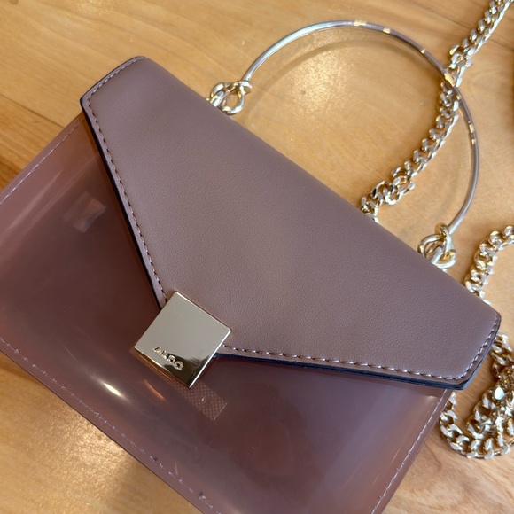 Aldo Shoulder bag also cross body - comes with gold chain - Picture 2 of 5